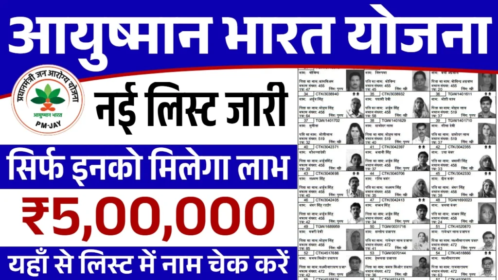 Ayushman Card Beneficiary List