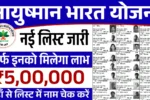 Ayushman Card Beneficiary List